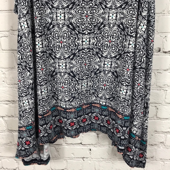 Torrid Sz 1 Mosaic Border Print Tank Top - Picture 5 of 7